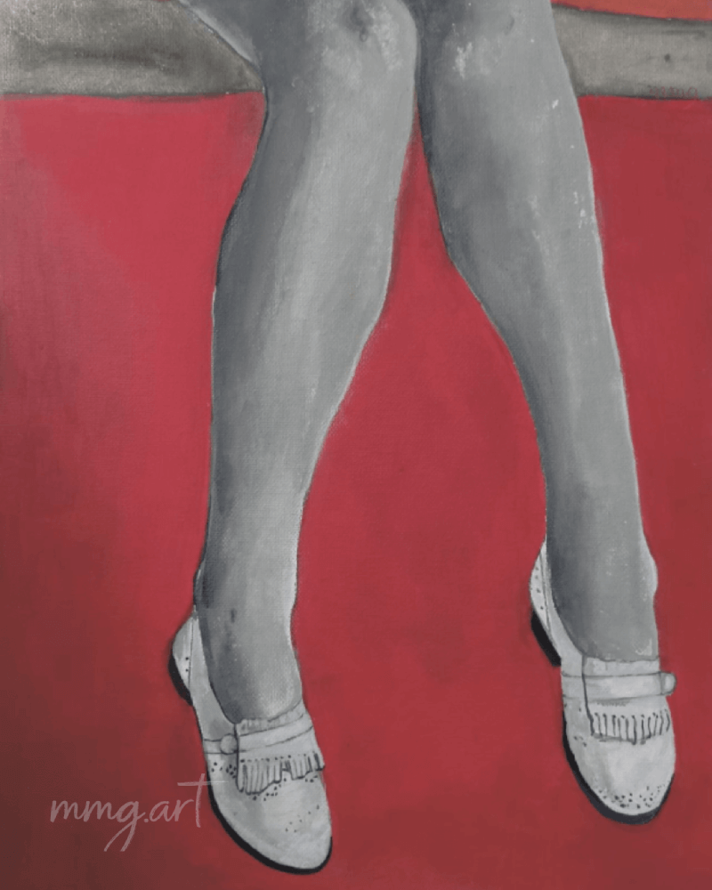 Obraz- Reklama, akryl, tempera, płótno